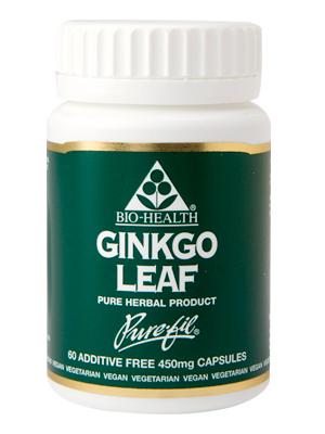 Bio Health Ginkgo Leaf 450mg 60 caps